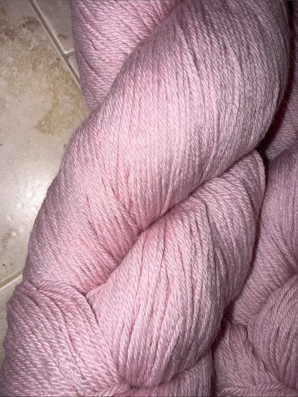 Cloudborn Fibers Merino Superwash Sock Twist Yarn - Petal Pink